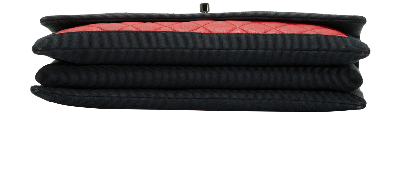 Two Tone Flap, &pound;2,600, Handbags, Black/Red, Leather, Top view
